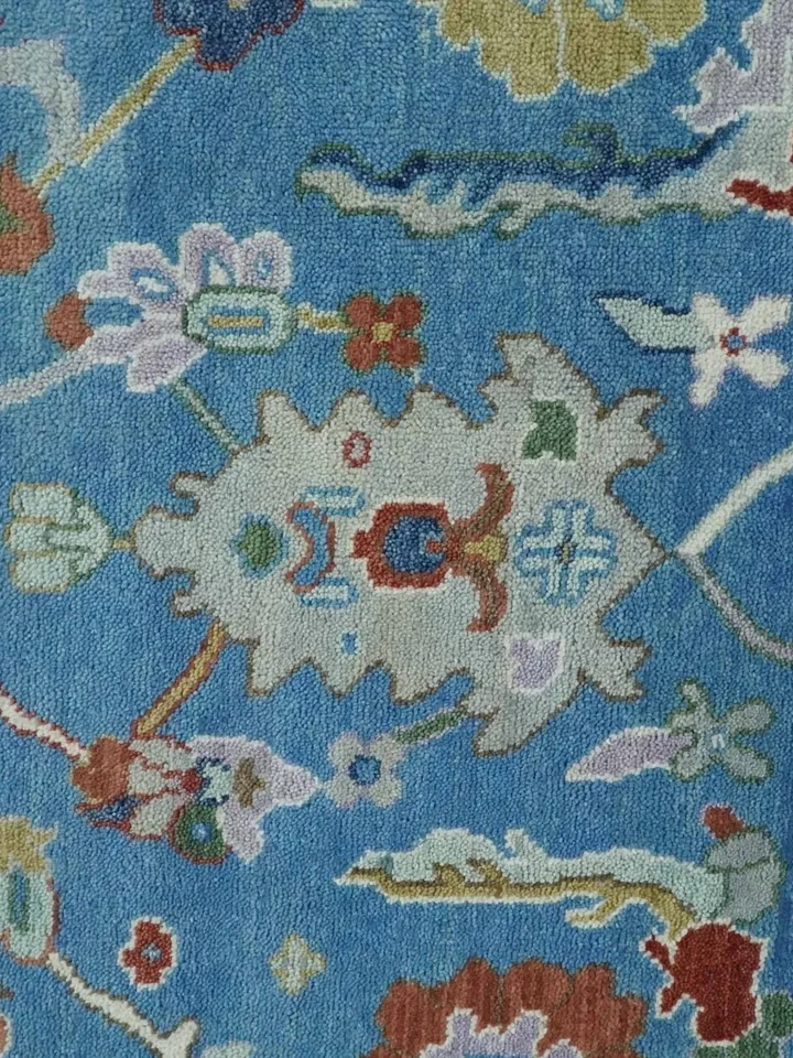 Hand Knotted oushak rugs 100% wool for living room, bed room, kids room in any size 9x12,8x10,6x9,5x8,4x6,4x12 come on guys!!!!!