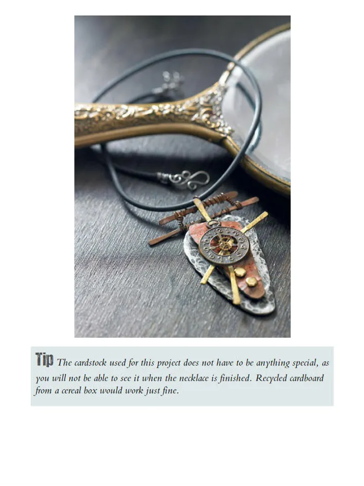 Metalwork Jewelry: 35 step-by-step projects inspired by steampunk