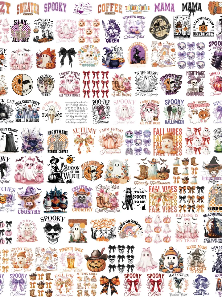 130+ Retro Halloween Bundle PNG, Halloween Bundle, Halloween Png, Spooky Season Png, Fall Png, Retro Halloween Png, Halloween Png Designs