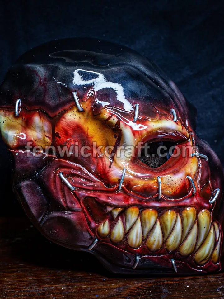 Two-faced Alien – Helmet Mask $360.00 | Buy online with delivery
