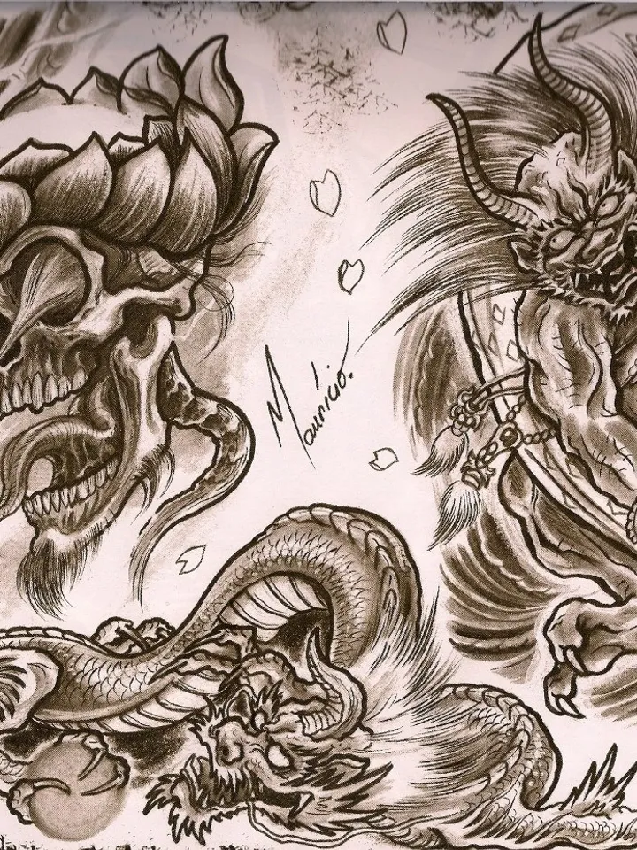 Mauricio Tattoo The Original Flash Set 2
