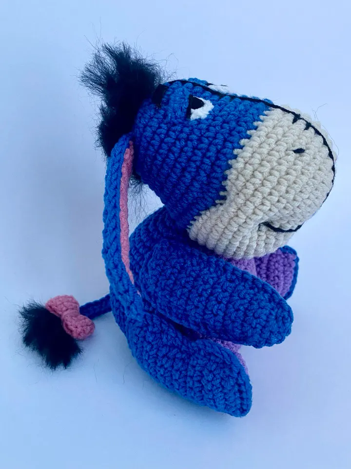 Eeyore amigurumi crochet pattern