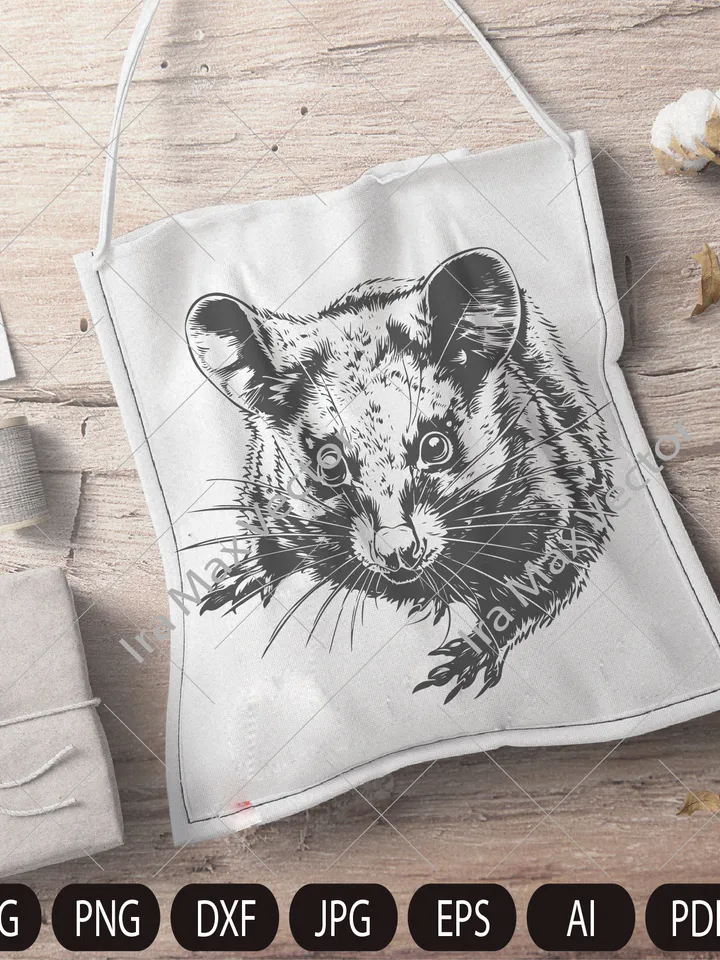 Possum svg ,Opossum ,mouse svg, Retro Design for Shirts ,Vintage Digital File ,Mental Health ,Trendy Shirt PNG, Funny Meme