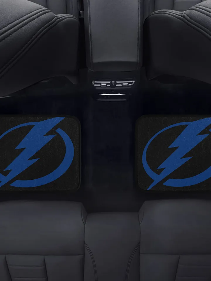 Tampa Bay Lightning Back Car Floor Mats Set of 2