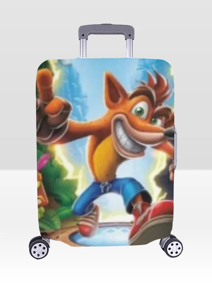 Crash Bandicoot Luggage Cover