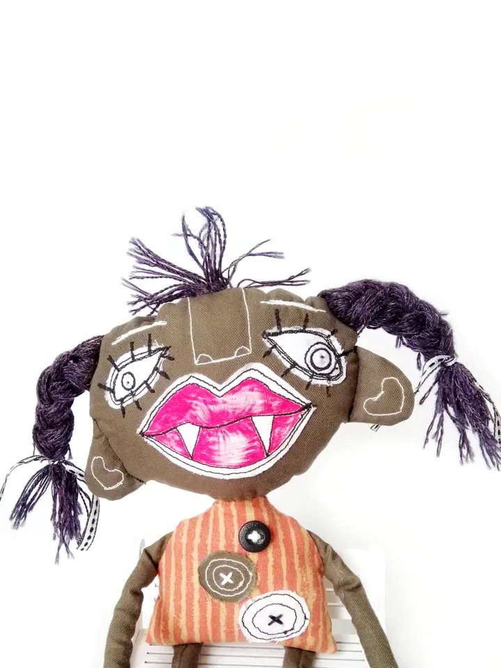 Unique Textile Handmade Art Dolls: Creepy Voodoo, Bizarre and Funny. Shop Our Collection of One-of-a-Kind Whimsical Doll. FREE SHIPPING!