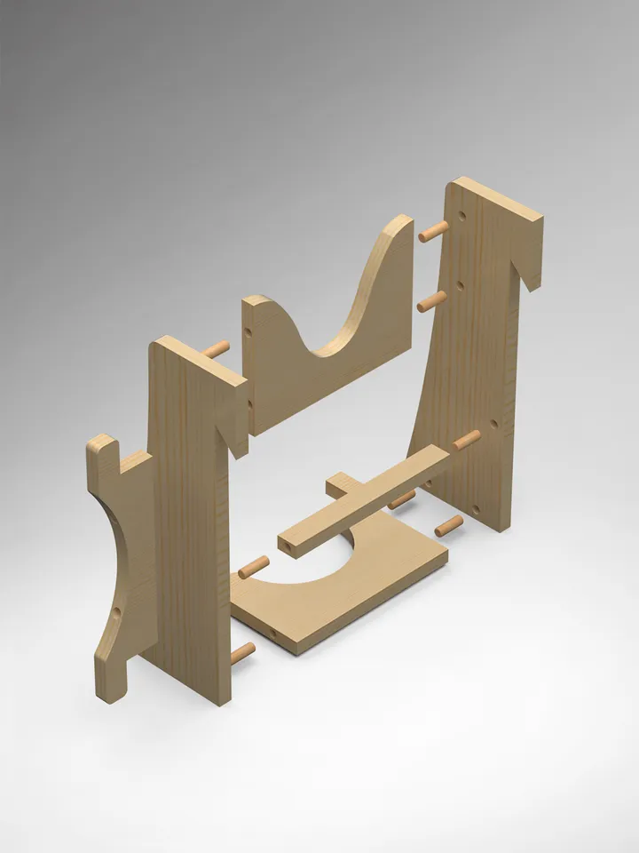 Angle Grinder Rack Plans (PDF, SVG) for Workshop – DIY French Cleat Storage System