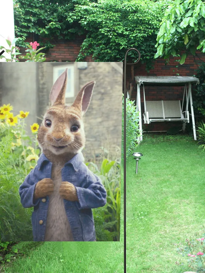 Peter Rabbit Garden Flag