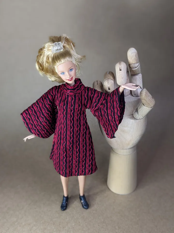 Halloween witch dress for 1/6 scale fashion female dolls