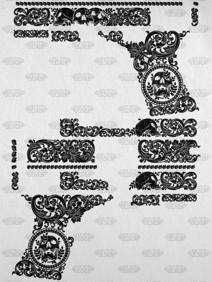 VECTOR DESIGN Glock 30 SF Scrollwork