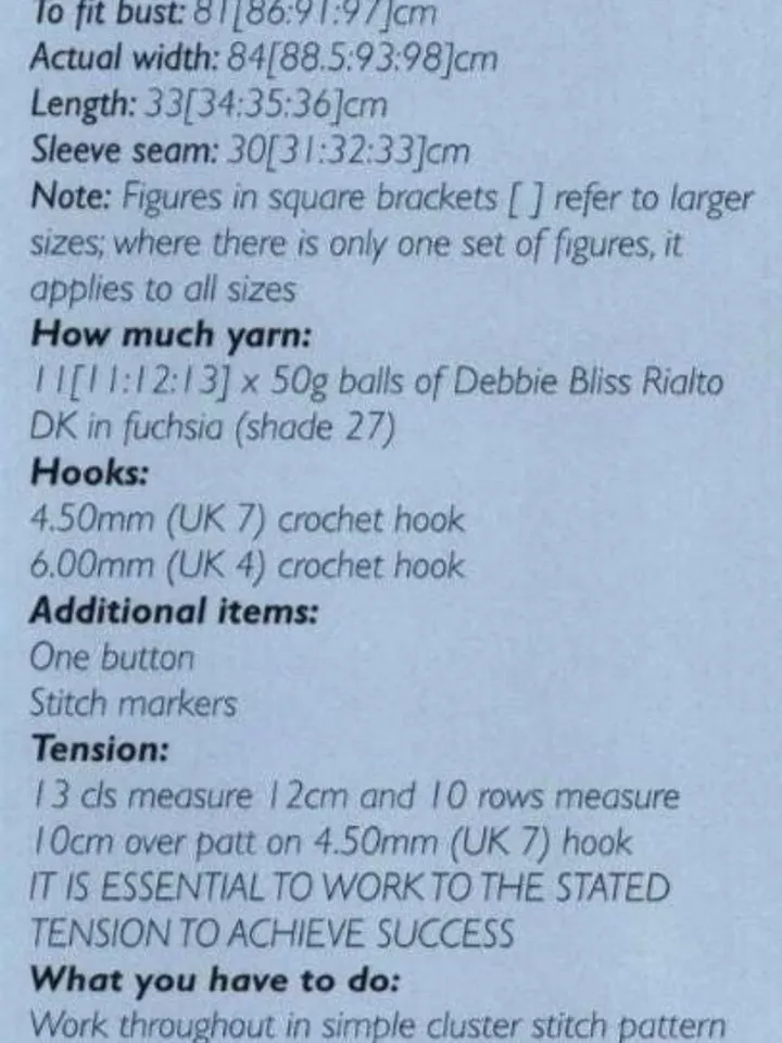 Bolero crochet pattern, cardigan crochet pattern, women ladies top, summer bolero., pdf instant download