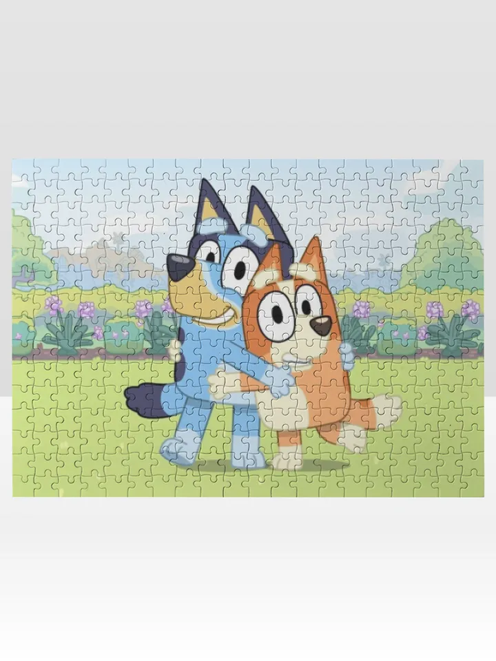 Bluey and Bingo Jigsaw Puzzle Wooden
