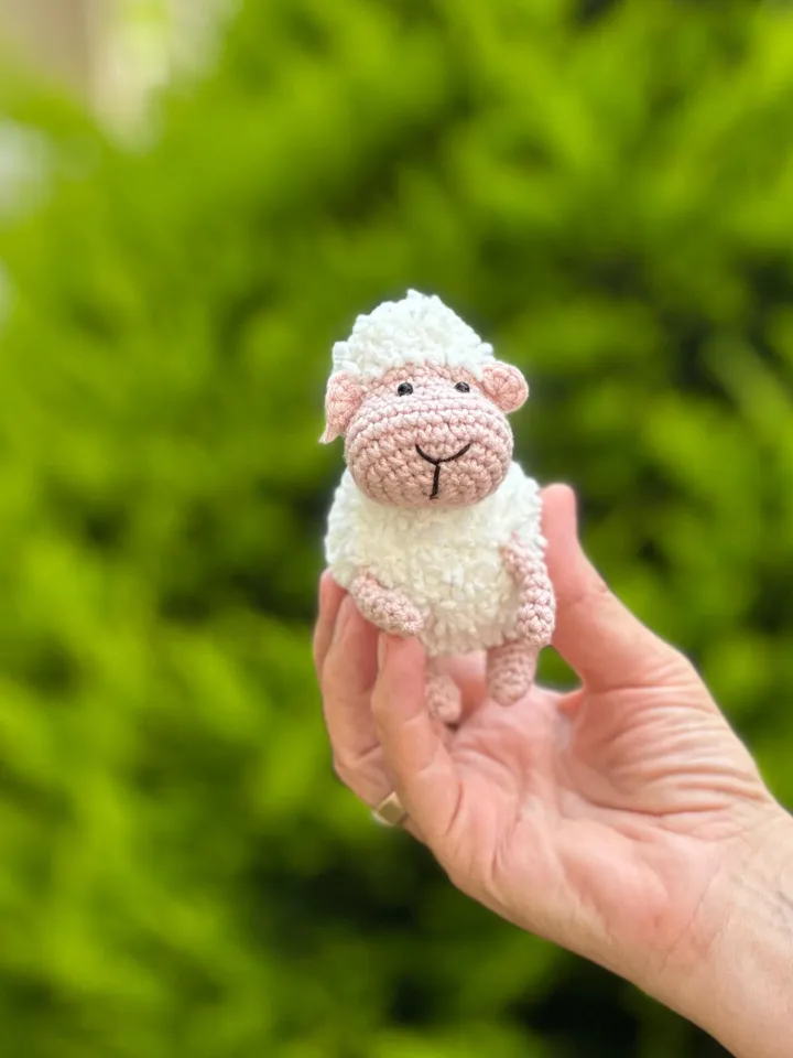 PDF Lamb Crochet Simple Pattern, Crochet Toy Tutorial, Crochet Animal Pattern Sheep