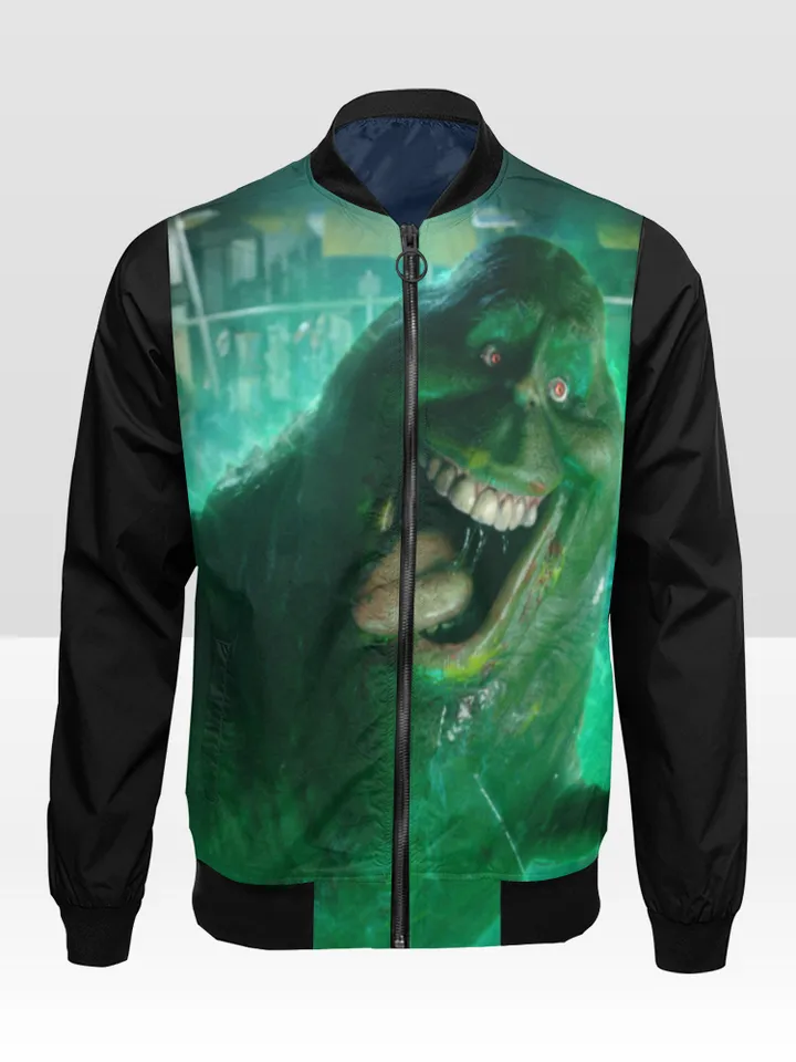 Ghostbusters Slimer Bomber Jacket