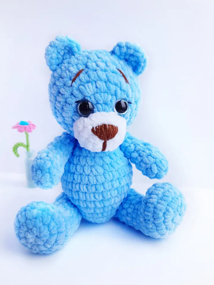 Crochet pattern bear, amigurumi teddy bear