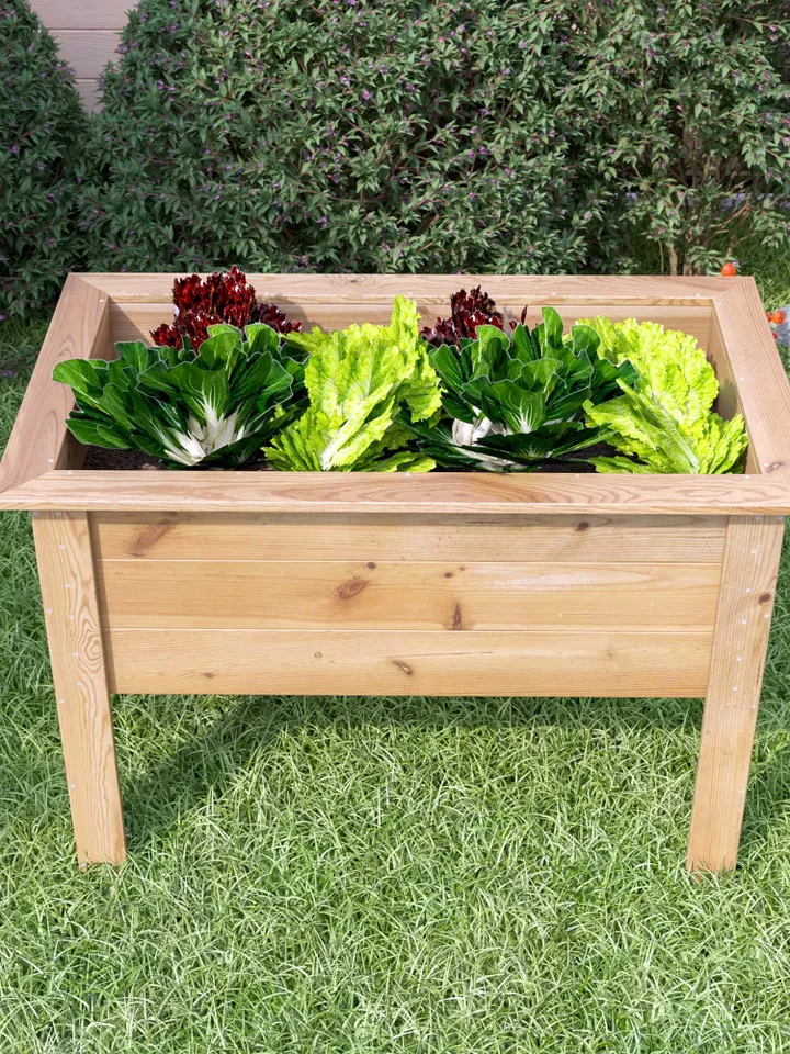 Raised Planter Box Plans, PDF, DIY