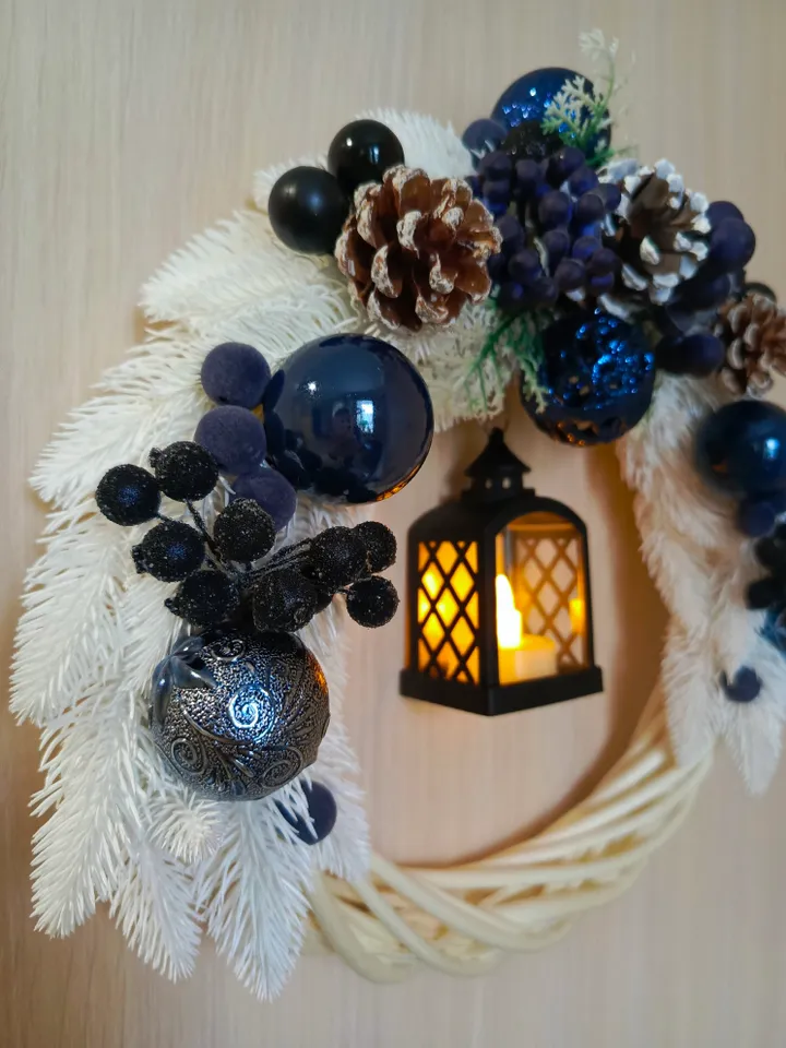 Handmade Christmas wreath