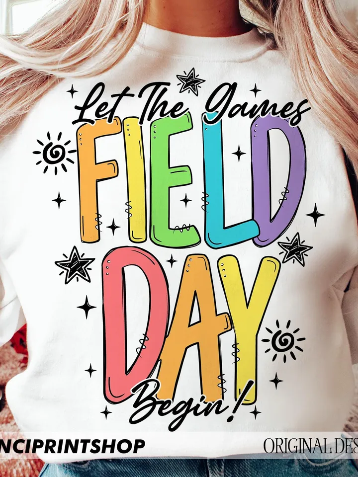 Field Day Let The Games Begin png, Field Day png, Last Day of School png, Fun Day png, Field Trip 2025 png, School Field Day Png,
