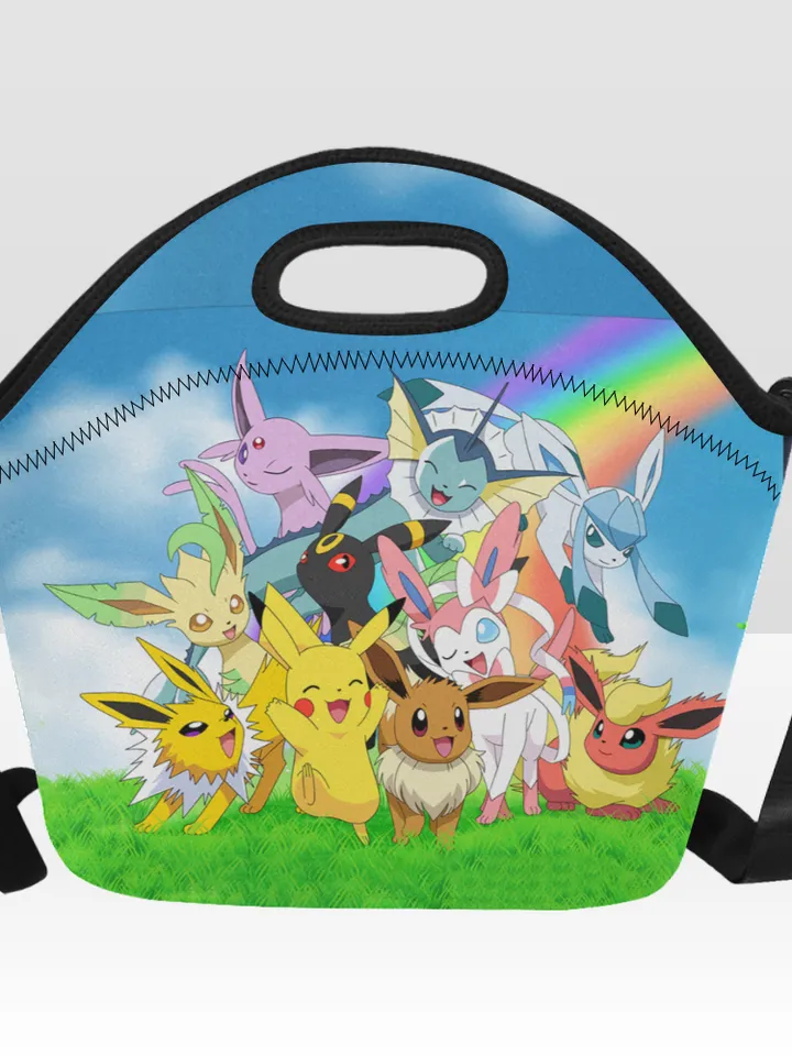 Pokemon Pikachu Neoprene Lunch Bag, Lunch Box