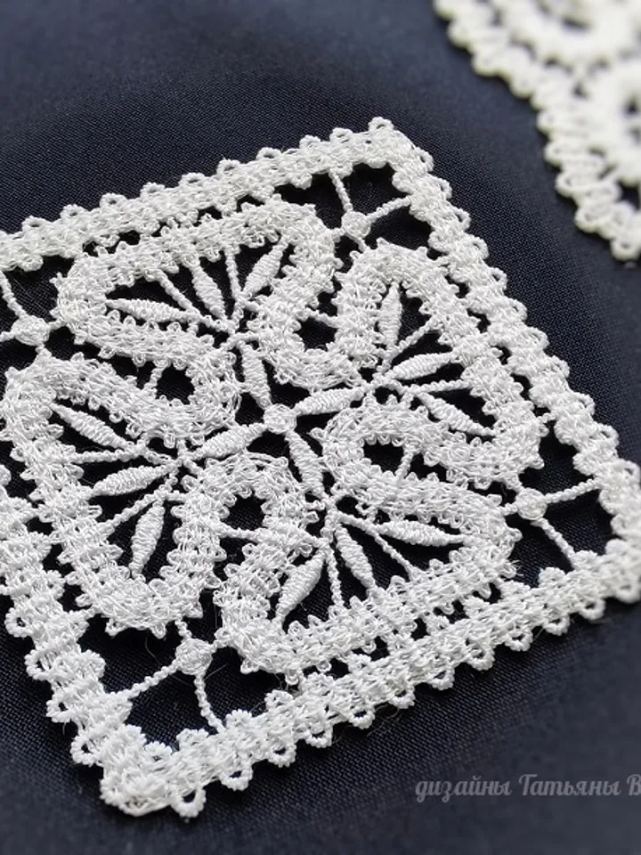 "Tenderness" is a design for machine embroidery.