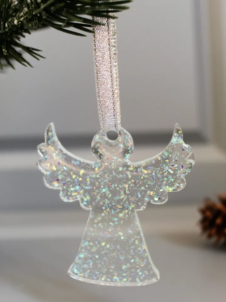 Christmas ornament, Set of Christmas tree toys, resin Christmas tree toys, Christmas gift idea