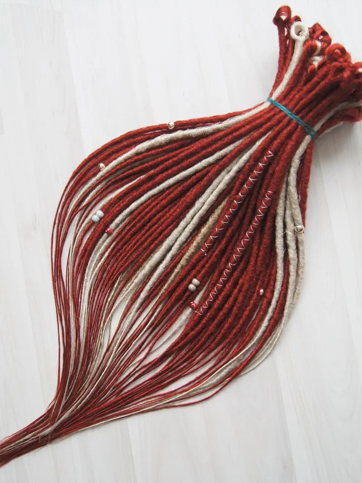 Custom Dreads Synthetic Double Ended or Single Ended Dreadlock Extensions DE SE. Your fantastic custom set!