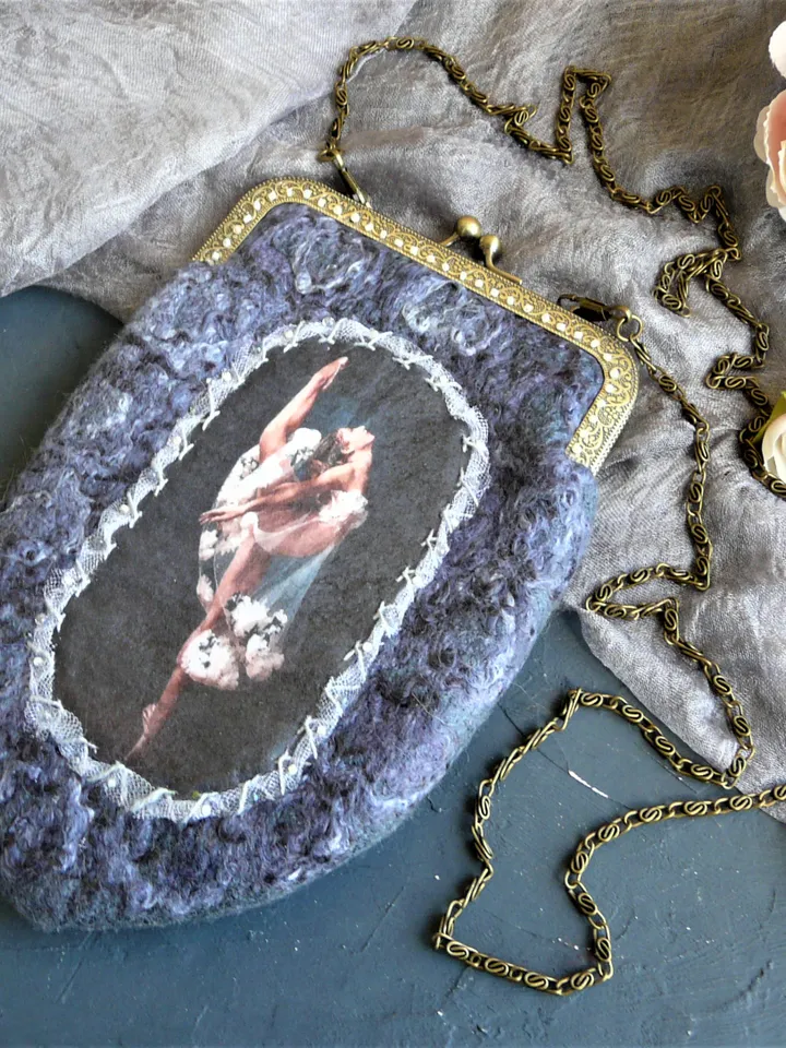 Shoulder Bag Ballerina Clutch