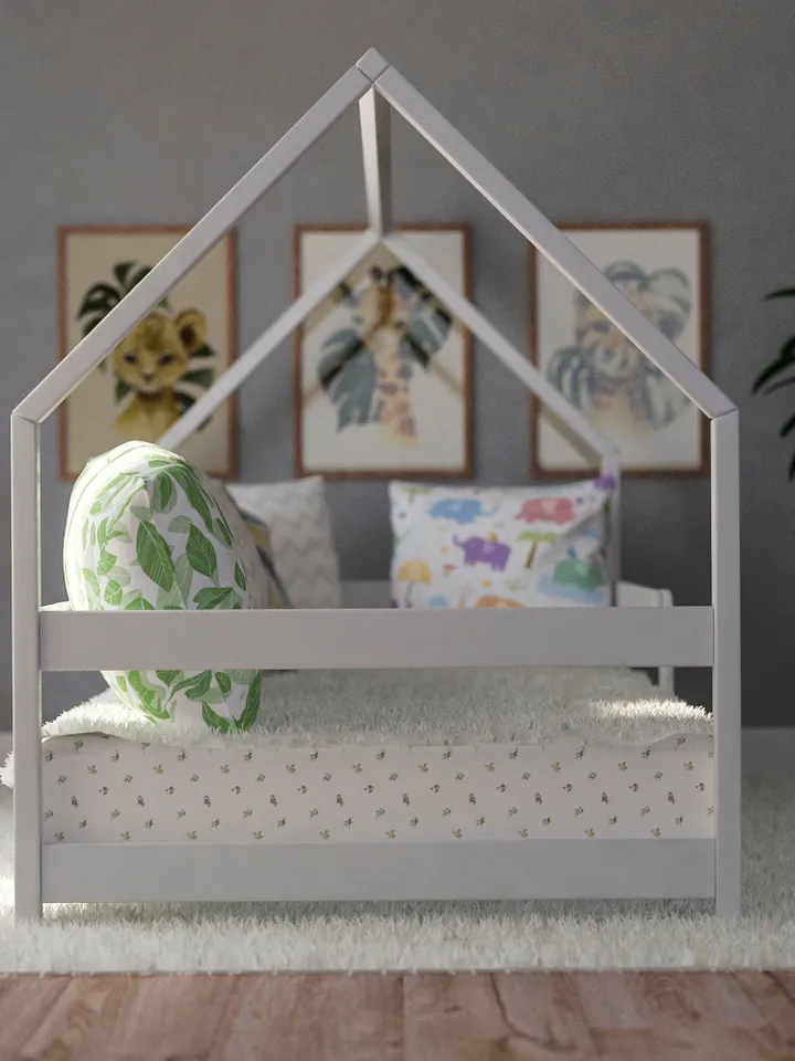 House Bed Plan, Small Double Size, PDF, DIY