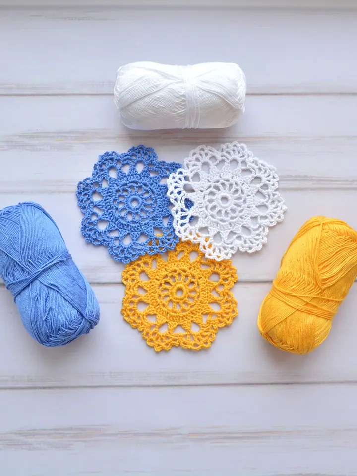 Crochet Coasters Pattern