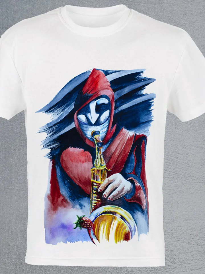 Musician artist of Half-life with saxophone, sax, jazz love music, cup, shirt, Clipart PNG, Digital Art by AeroDreamSoul