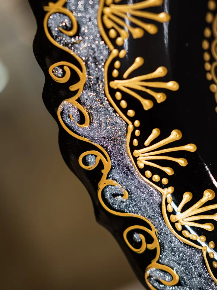 Handpainted Decorative Plate | Hand Art Plate | Unique Ceramic Plate