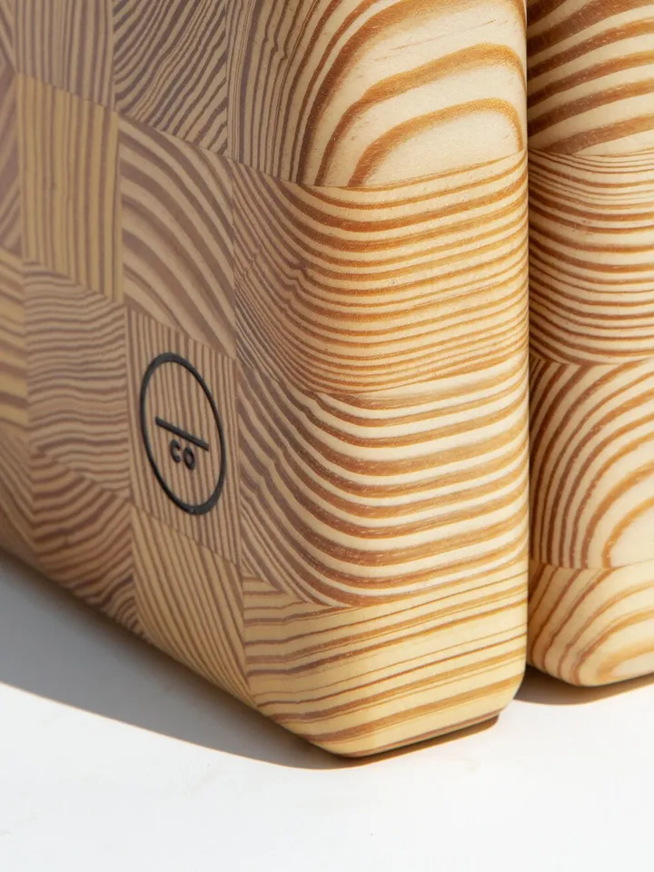 Southern Yellow Pine End Grain Cutting Board - Jasper