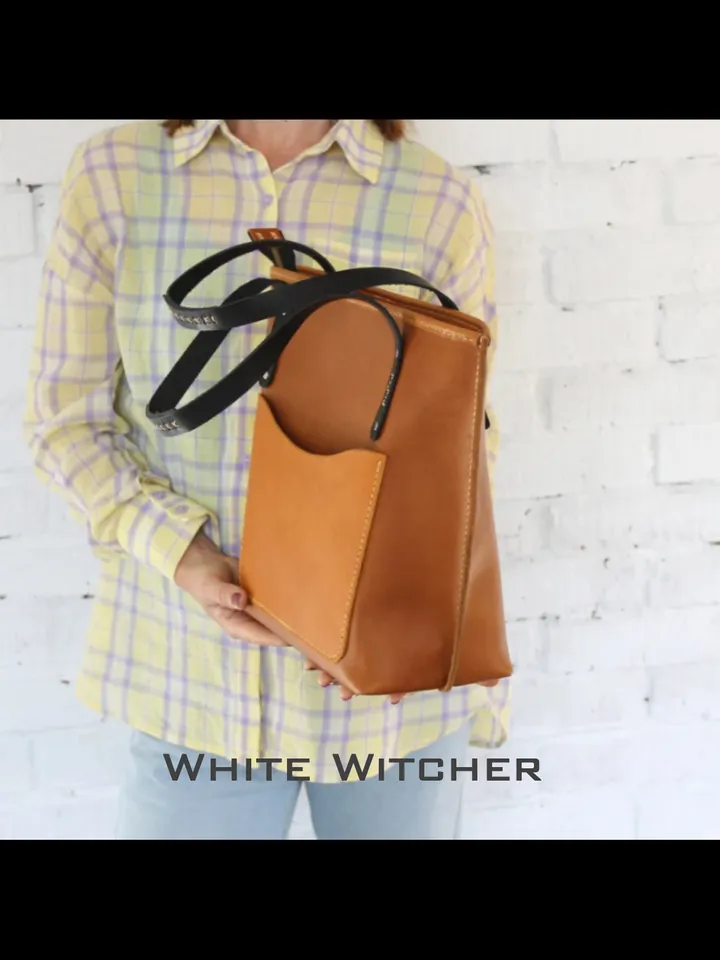 Pattern to make Tote bag with zipper + Photo tutorial. BG3