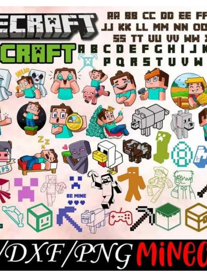 350+ Mine Svg Png Bundle, Gaming Mine Svg, Gift for Gamer, Mine Game Png, Video Game Svg, Gift for Him Png, Gaming Svg, Sublimation Designs