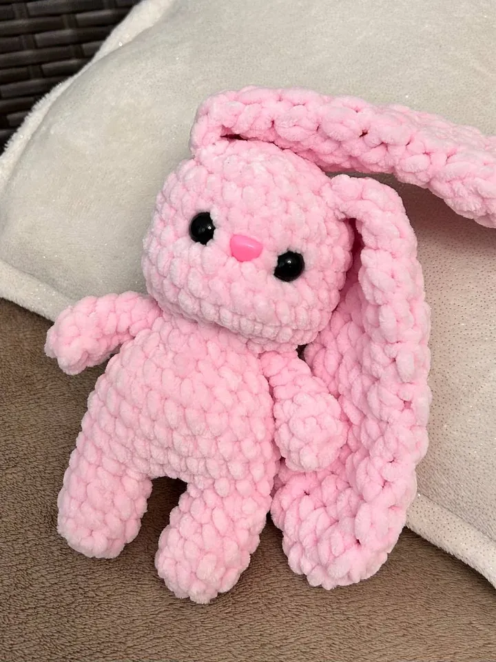 Crochet bunny plushie toy Handmade bunny gift for kids