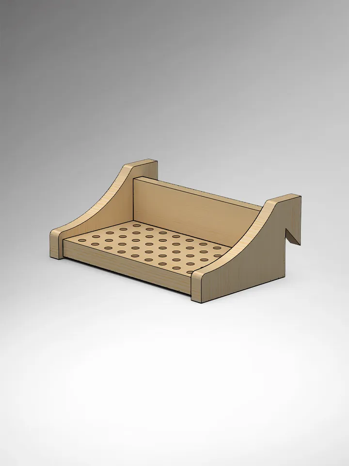 Bits Holder Rack Plans (PDF, SVG) for Workshop – DIY French Cleat Storage System
