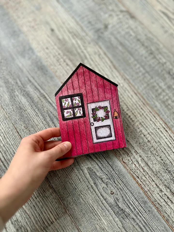 Paper Doll with Paper House and Clothes for Cutting PDF File for Printing