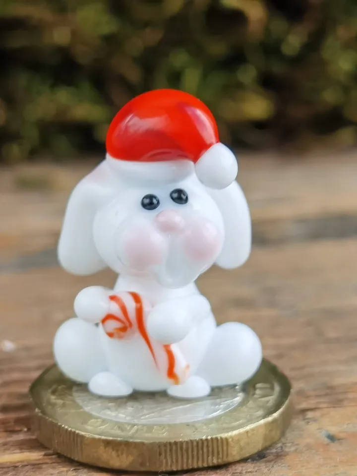 WHITE RABBIT FIGURINE Easter figurines Bunny ornament Easter Bunny decor Rabbit lover gift Rabbit statue Miniature dollhouse easter gifts