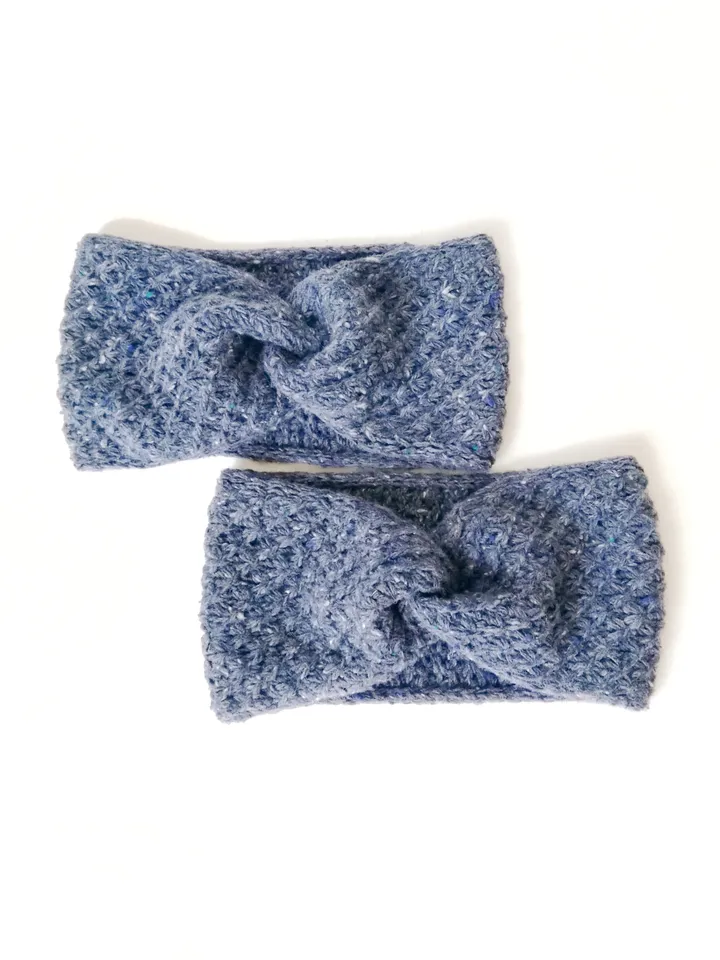 Luxurious Hand-Knit Merino Wool & Cashmere Women's Headband - Soft, Cozy, and Stylish - Shop Now for a Touch of Elegance. FREE SHIPPING!