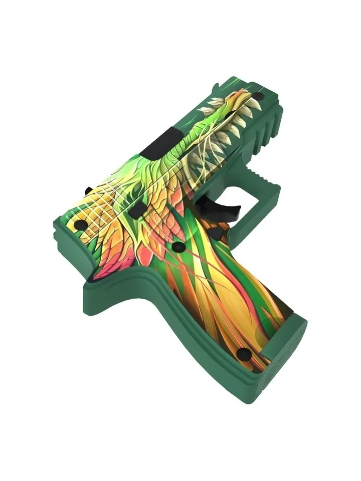Wooden Pistol P250 Active