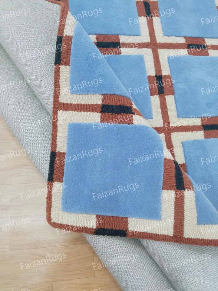 Evelina Kroon Hand Tufted Rug 100% Wool for living room, bed room, kids room in any size 10x14,10x12,9x12,8x10,6x9,5x8,4x6