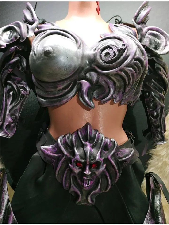 Vermintide girl armor - demonette - Warhammer Fantasy Battle - inspired - LARP -