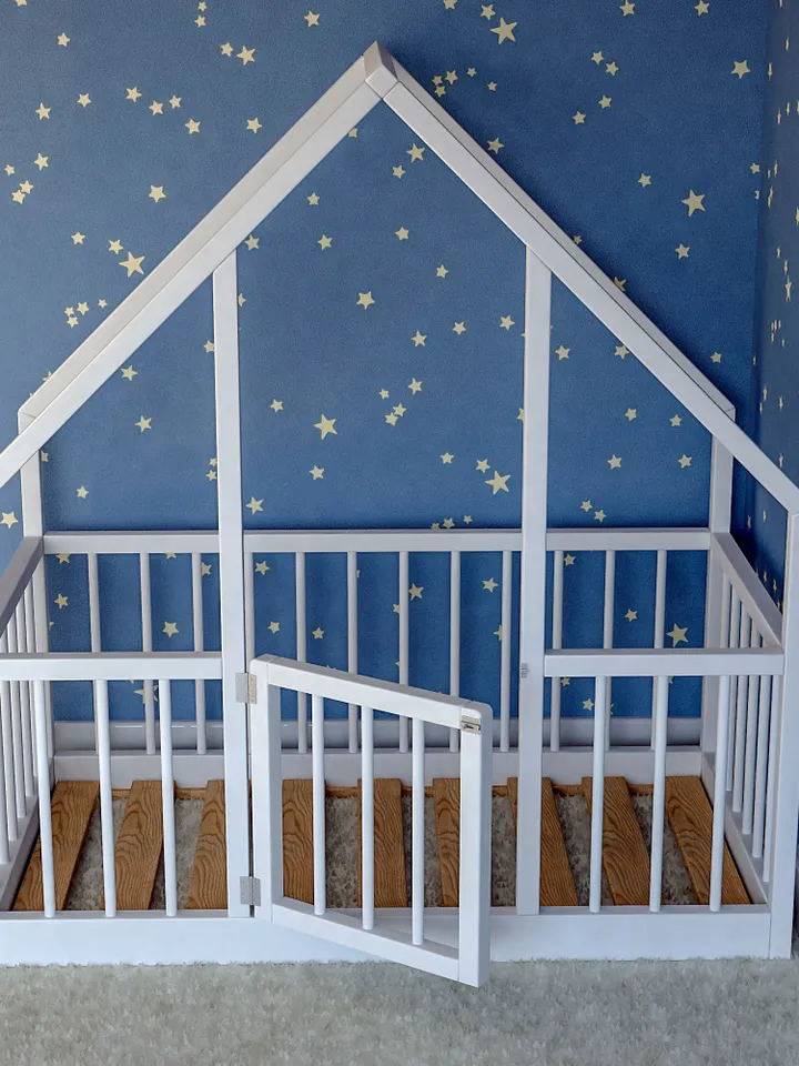 Montessori Floor Bed Plan, Crib Size, PDF, DIY