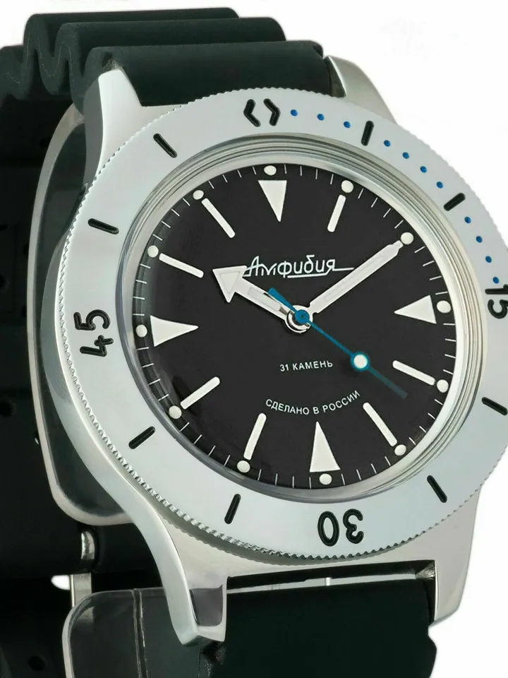 Watch VOSTOK AMPHIBIA Water Proof 200m SCUBA 120512 Mechanical-Auto ORIGINAL