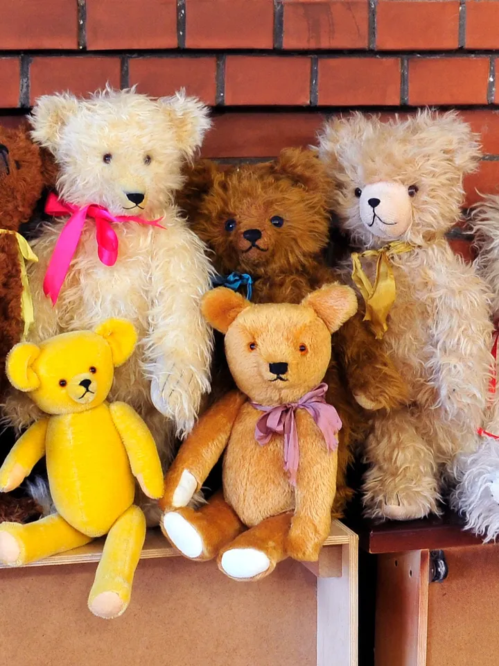 PDF Sewing Antique Style Circus Teddy Bear E-Pattern 18 inch (45cm) Artist design/ do it yourself/ mohair bear pattern