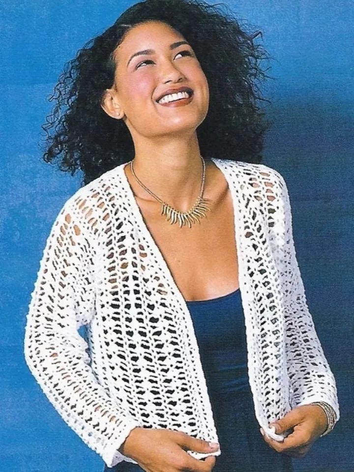 Cardigan crochet , lace cardigan crochet patterns, summer simple cardigan pdf
