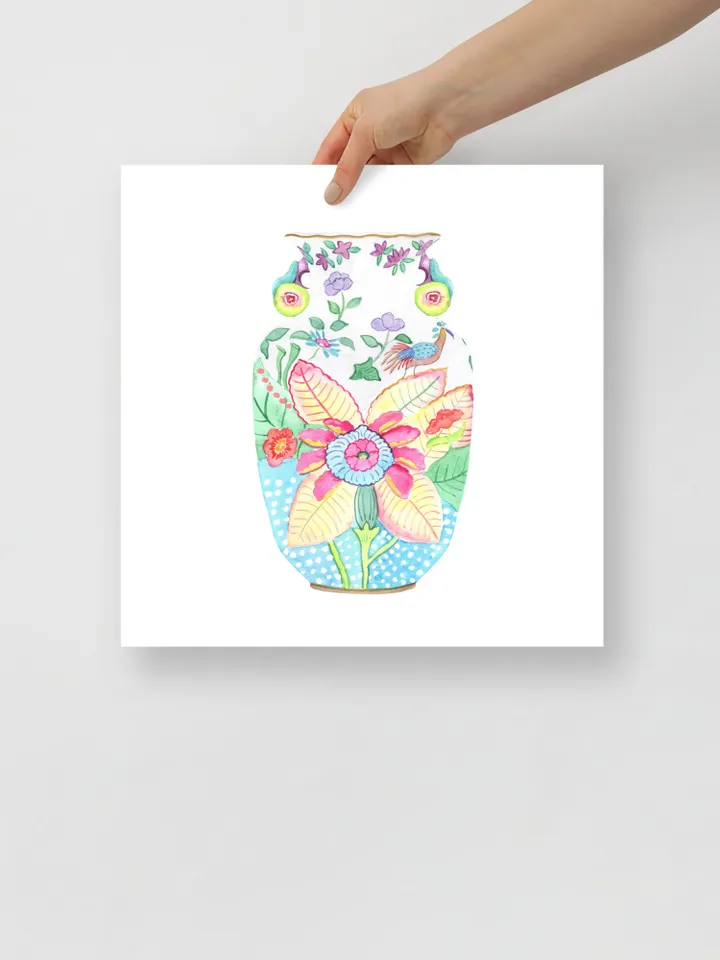 Watercolor Ginger Jar Prints Set Of 2 Chinoiserie Wall Art Print Oriental Vase Vintage Chinoiserie Asian Art Print Art For Living Room Art