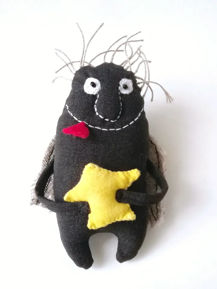 Unique Handmade Textile Art Angels - Charming One-of-a-Kind Creations. Shop our collection of eerie and whimsical Dolls. FREE SHIPPING!