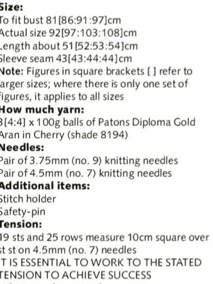 Vest waistcoat knitting pattern top cropped pattern ladies easy pattern pdf