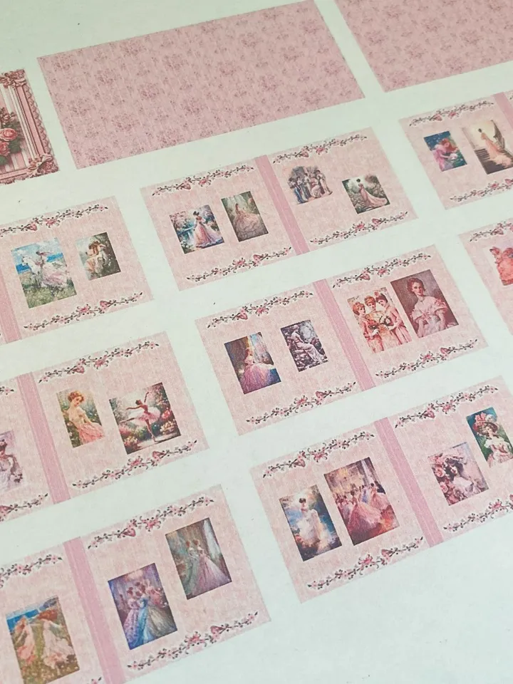 Tutorial. Doll Photo Album. DIY Assembly Instructions. 1:12
